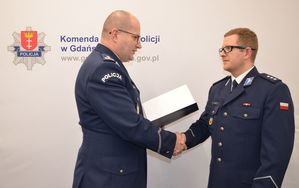 Komendant Miejski Policji w Gdańsku i Zastępca Komendanta Komisariatu Policji VIII w Gdańsku