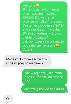 Korespondencja sms