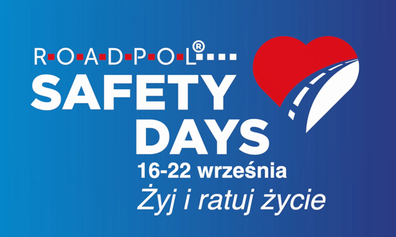 Plakat z napisem Safety Days