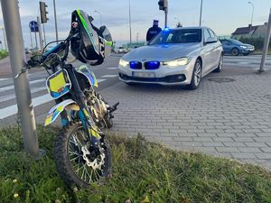 Zabezpieczony motocykl