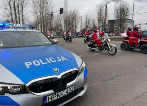 Zabezpieczenie &#039;Mikołaje na motocyklach&quot;