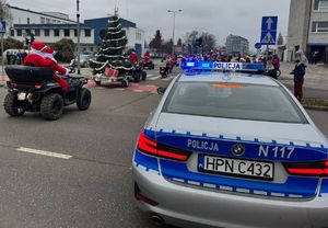 Zabezpieczenie &#039;Mikołaje na motocyklach&quot;