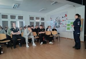 Spotkanie rekrutacyjne z kandydatami do służby