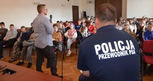 Policjanci na Pomorskim Tygodniu Edukacji Prawnej