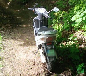 Ukradziony elektryczny motorower