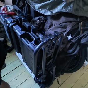 zabezpieczone bagażniki rowerowe