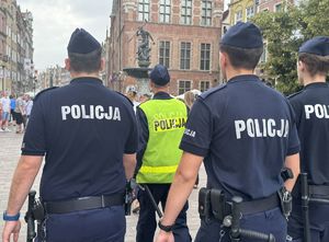 Policjanci patrolują miasto