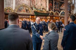 uroczysta zbiórka święto policji