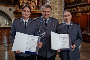 uroczysta zbiórka święto policji