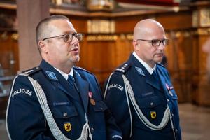 uroczysta zbiórka święto policji