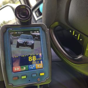 Wyświetlacz miernika prędkości