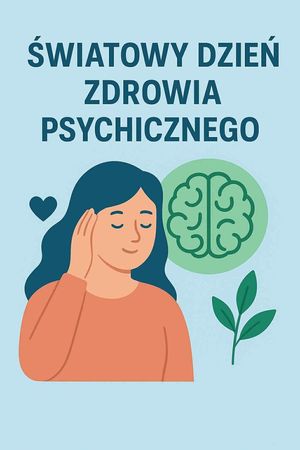Plakat Światowy Dziań Zdrowia Psychicznego