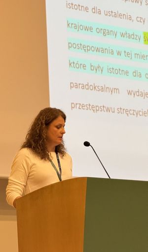 Policjanci na konferencji