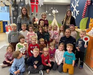 Policjanci na spotkaniach z dziećmi i młodzieżą