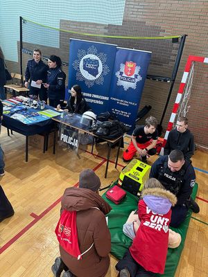 Policjanci na finale WOŚP