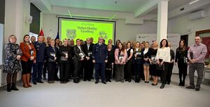 Spotkanie komendanta miejskiego z pracownikami