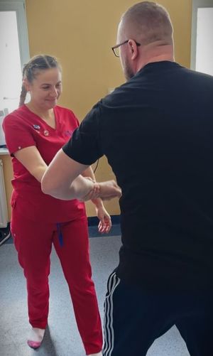 Funkcjonariusze przeprowadzili szkolenie dla personelu szpitala