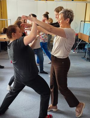 Funkcjonariusze przeprowadzili szkolenie dla personelu szpitala