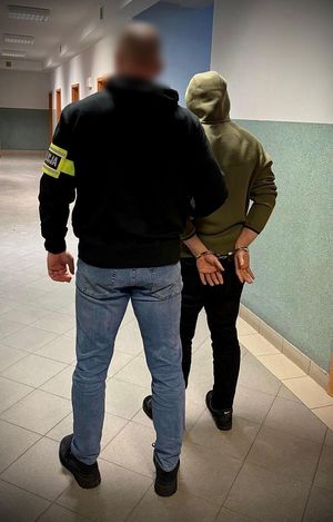Mężczyzna zatrzymany wraz z policjantem