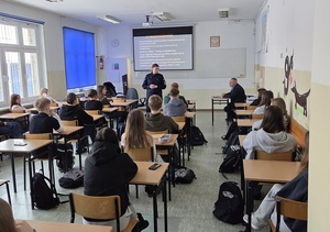 Spotkanie profilaktyczne z młodzieżą