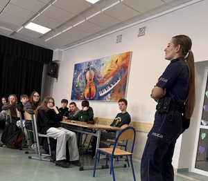Spotkanie profilaktyczne z młodzieżą
