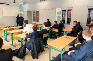 Spotkanie profilaktyczne z młodzieżą