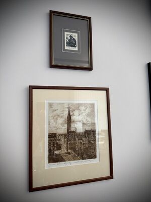 Spotkanie zwycięzcy aukcji WOŚP z komendantem