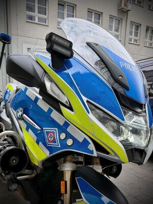 Policyjny motocykl