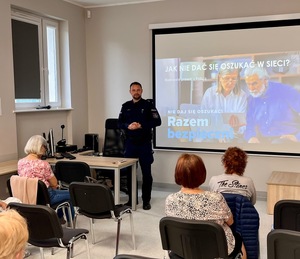 Bezpieczeństwo seniorów tematem spotkania edukacyjnego w Gdańsku